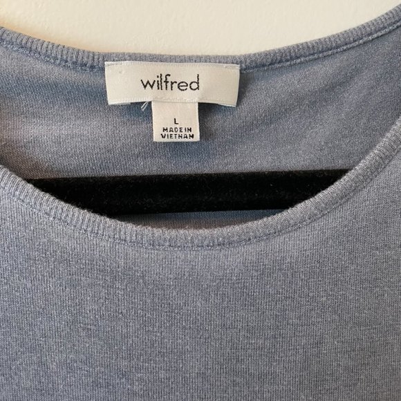 Wildred Drk Blue Cotton Tank top - Picture 3 of 3